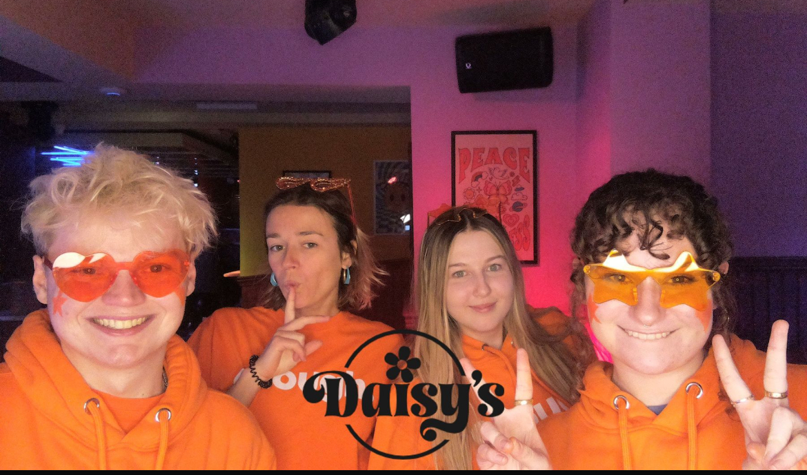Enough. ambassador team at Daisy's venue partnership