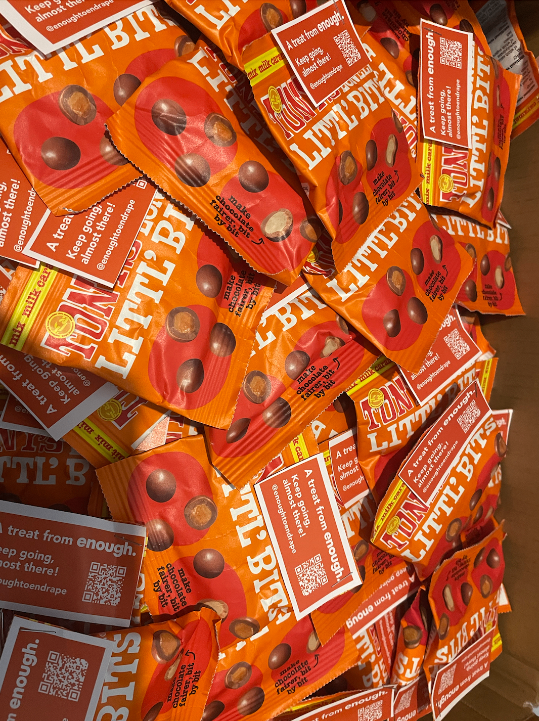 Tony's Chocolonely sampling partnership